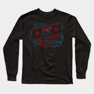 Engineered Precision - CNC operator Long Sleeve T-Shirt